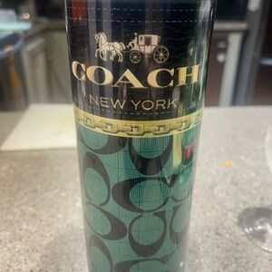Coach Upcycled Tumbler Cannister NWOT